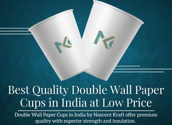 Best Quality Double Wall Paper Cups in India at Low Price