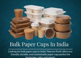 Bulk paper cups in India