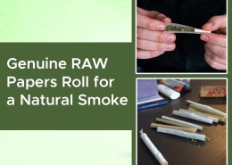 Genuine RAW Papers Roll for a Natural Smoke
