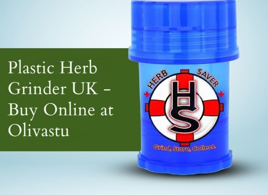 Plastic Herb Grinder UK – Buy Online at Olivastu