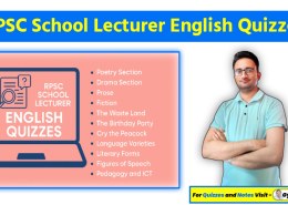 RPSC 1st Grade English Quizzes