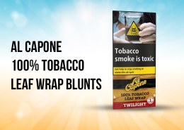 Al Capone 100% Tobacco Leaf Wrap Blunts