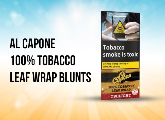Al Capone 100% Tobacco Leaf Wrap Blunts