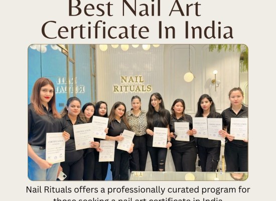 Best Nail Art Certificate in India