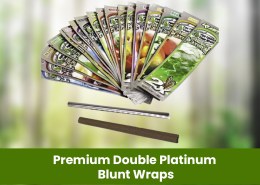 Premium Double Platinum Blunt Wraps