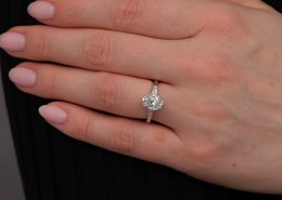 Baguettes on ring – Layla Diamonds
