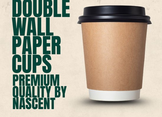 Double Wall Paper Cups – Premium Quality by Nascent