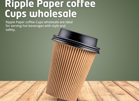 Wholesale Ripple Paper Coffee Cups at Nascent Kraft