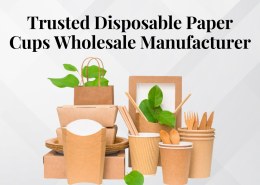 Trusted Disposable Paper Cups Wholesale Manufacturer
