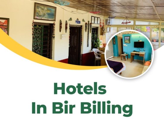 Stay at Comfortable Hotels in Bir Billing with Scenic Views